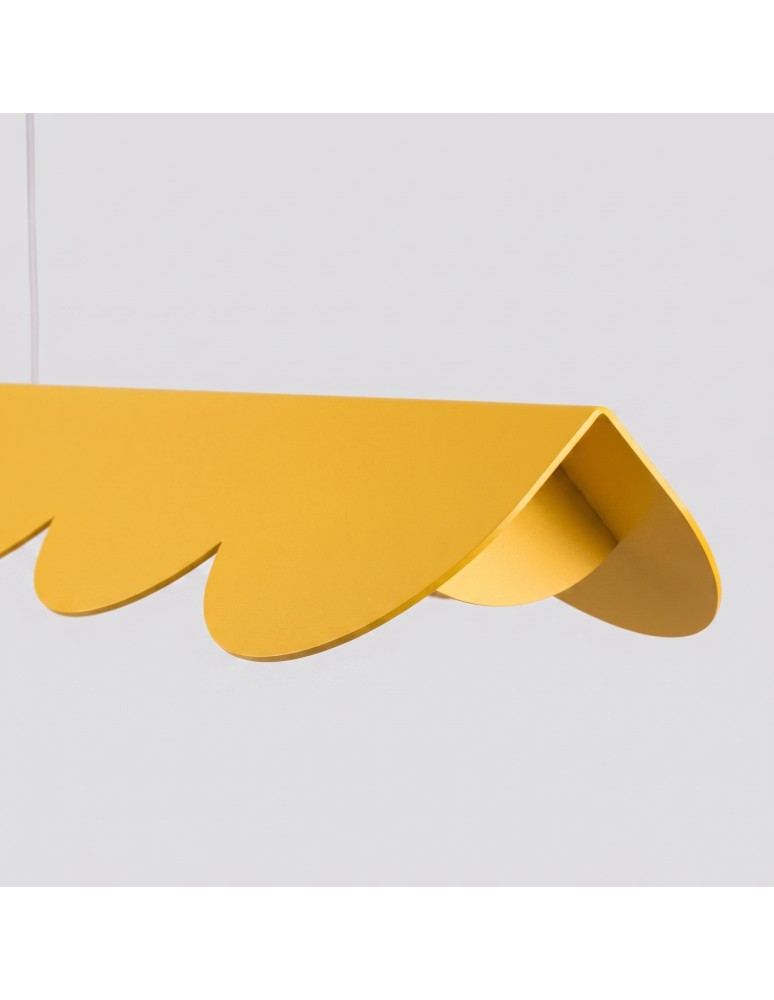 Thoro Lampa wisząca BISCUIT 130 żółta LED 3000K TH.724