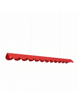 Thoro Lampa wisząca BISCUIT 130 czerwona LED 3000K TH.725