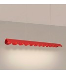 Thoro Lampa wisząca BISCUIT 130 czerwona LED 3000K TH.725