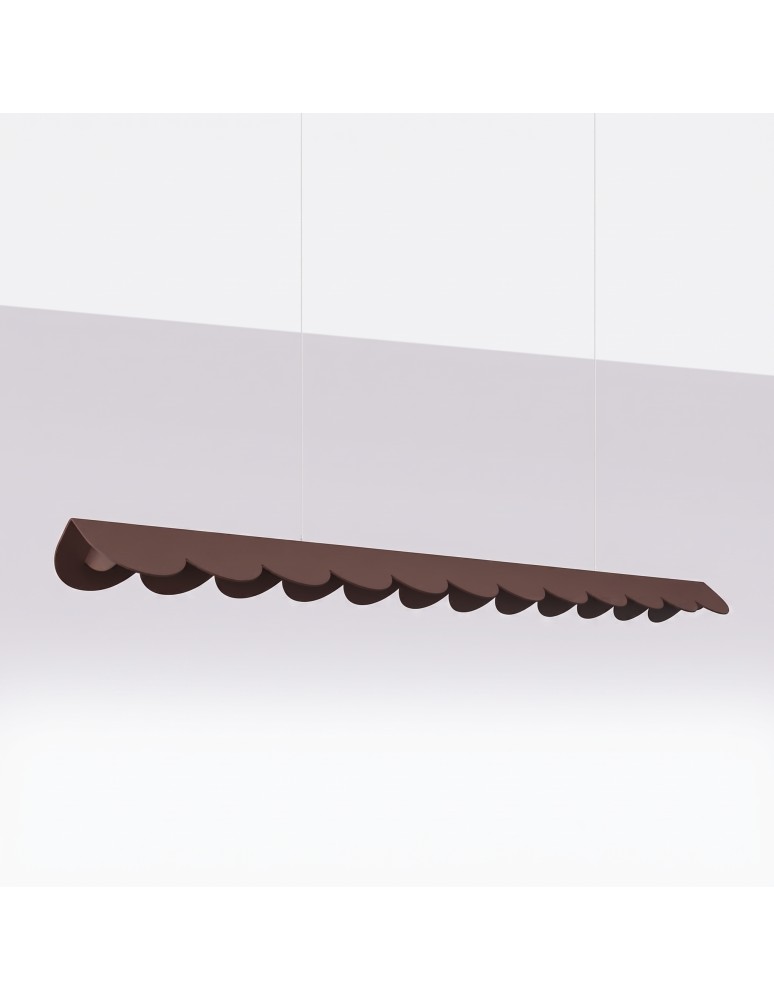 Thoro Lampa wisząca BISCUIT 130 brązowa LED 3000K TH.726