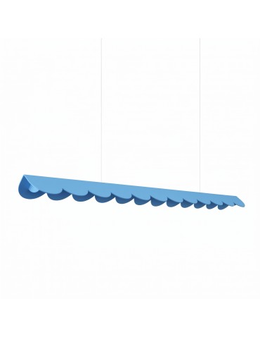 Thoro Lampa wisząca BISCUIT 130 błękitna LED 3000K TH.727