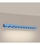 Thoro Lampa wisząca BISCUIT 130 błękitna LED 3000K TH.727