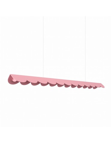 Thoro Lampa wisząca BISCUIT 130 różowa LED 4000K TH.728