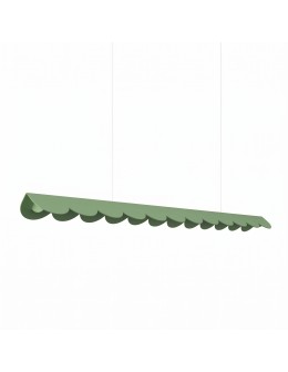 Thoro Lampa wisząca BISCUIT 130 szałwiowa LED 4000K TH.729