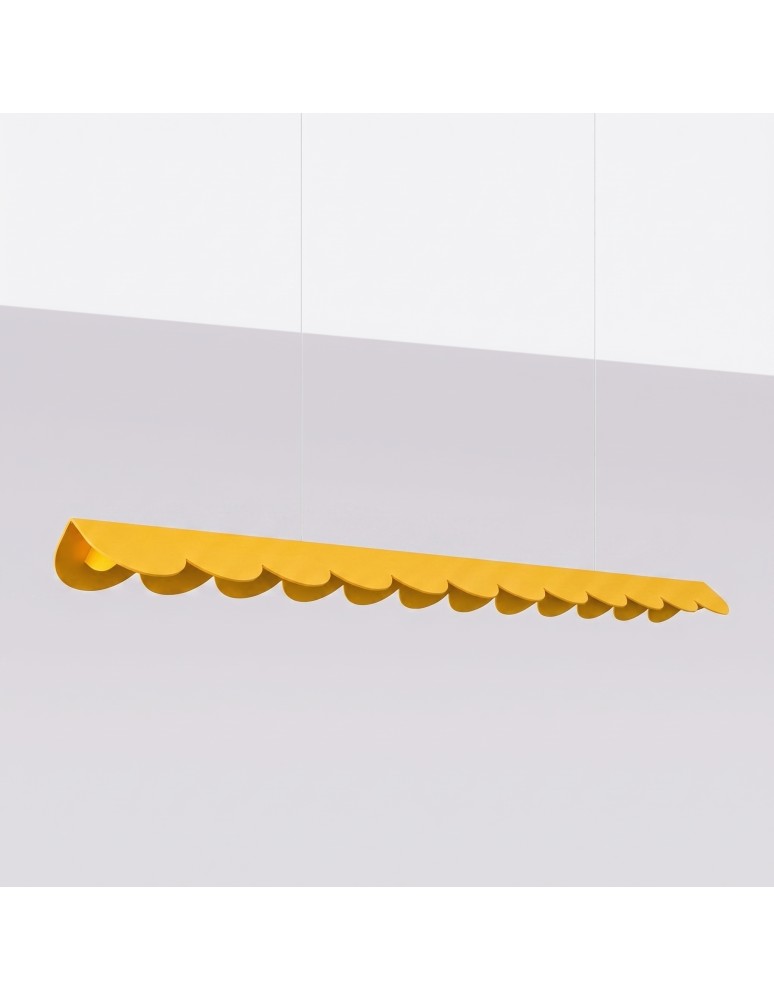 Thoro Lampa wisząca BISCUIT 130 żółta LED 4000K TH.730