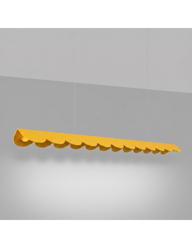 Thoro Lampa wisząca BISCUIT 130 żółta LED 4000K TH.730