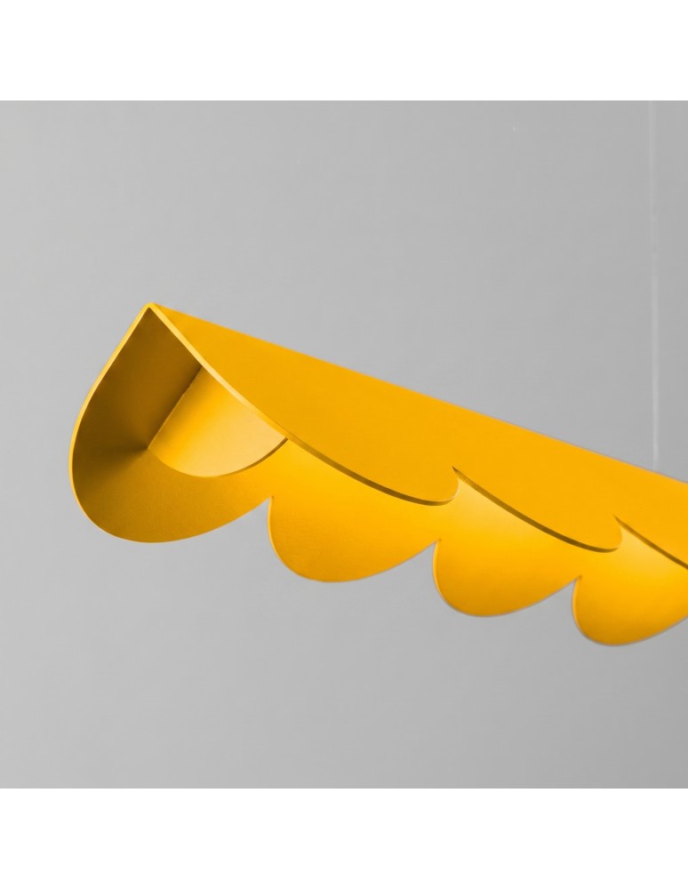 Thoro Lampa wisząca BISCUIT 130 żółta LED 4000K TH.730