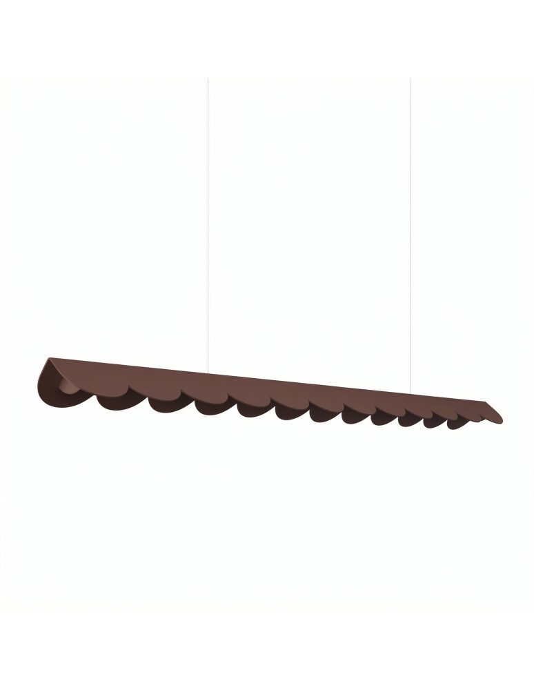 Thoro Lampa wisząca BISCUIT 130 brązowa LED 4000K TH.732
