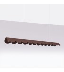 Thoro Lampa wisząca BISCUIT 130 brązowa LED 4000K TH.732