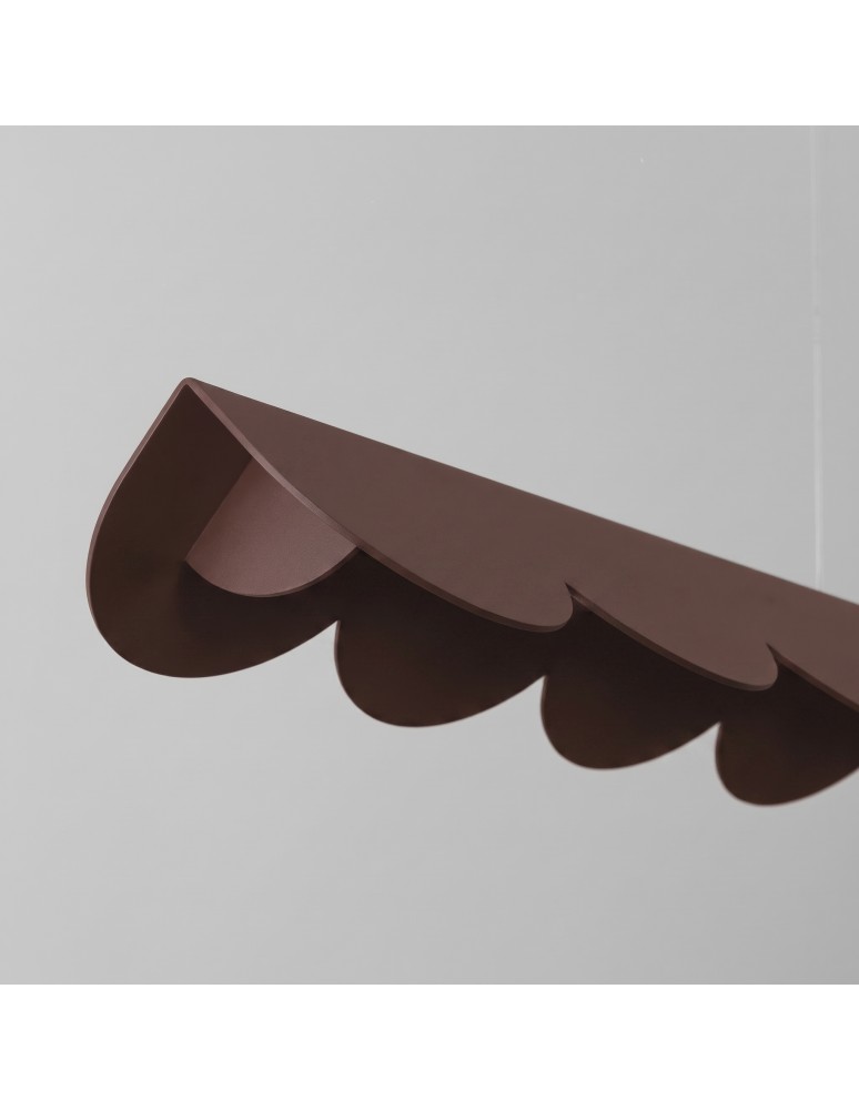 Thoro Lampa wisząca BISCUIT 130 brązowa LED 4000K TH.732