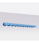 Thoro Lampa wisząca BISCUIT 130 błękitna LED 4000K TH.733