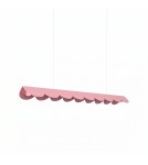 Thoro Lampa wisząca BISCUIT 100 różowa LED 3000K TH.734
