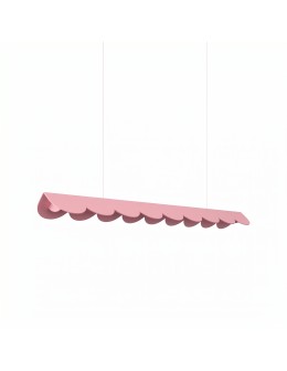 Thoro Lampa wisząca BISCUIT 100 różowa LED 3000K TH.734