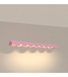 Thoro Lampa wisząca BISCUIT 100 różowa LED 3000K TH.734