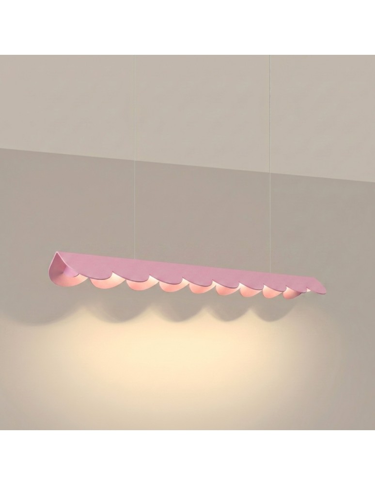 Thoro Lampa wisząca BISCUIT 100 różowa LED 3000K TH.734