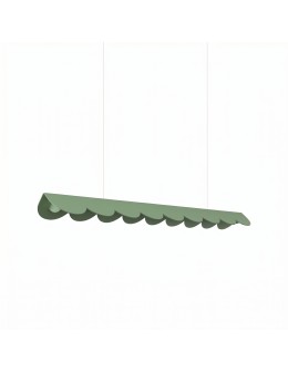 Thoro Lampa wisząca BISCUIT 100 szałwiowa LED 3000K TH.735