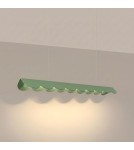 Thoro Lampa wisząca BISCUIT 100 szałwiowa LED 3000K TH.735