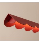 Thoro Lampa wisząca BISCUIT 100 czerwona LED 3000K TH.737