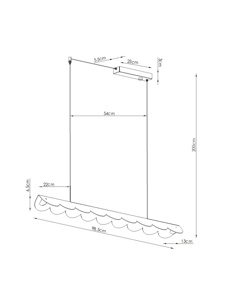 Thoro Lampa wisząca BISCUIT 100 czerwona LED 3000K TH.737