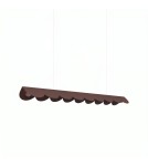 Thoro Lampa wisząca BISCUIT 100 brązowa LED 3000K TH.738