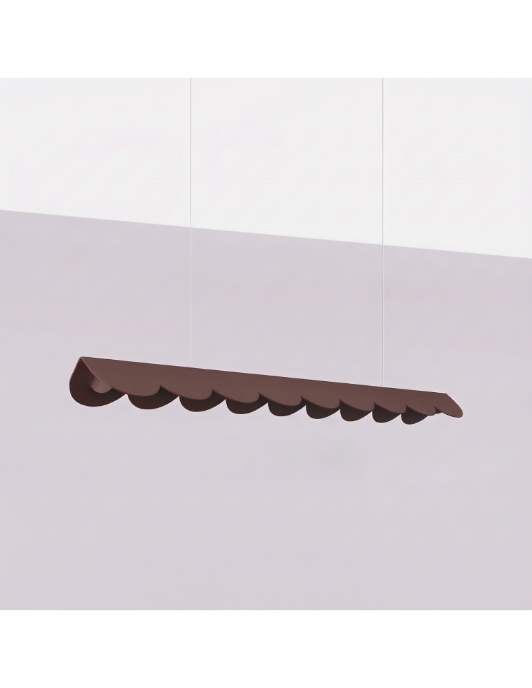 Thoro Lampa wisząca BISCUIT 100 brązowa LED 3000K TH.738