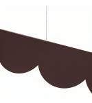 Thoro Lampa wisząca BISCUIT 100 brązowa LED 3000K TH.738