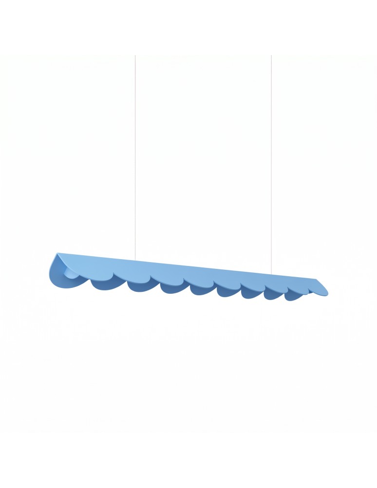 Thoro Lampa wisząca BISCUIT 100 błękitna LED 3000K TH.739
