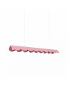 Thoro Lampa wisząca BISCUIT 100 różowa LED 4000K TH.740