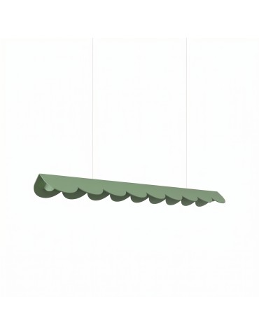 Thoro Lampa wisząca BISCUIT 100 szałwiowa LED 4000K TH.741
