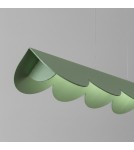 Thoro Lampa wisząca BISCUIT 100 szałwiowa LED 4000K TH.741