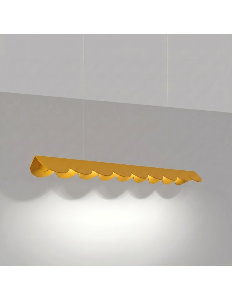 Thoro Lampa wisząca BISCUIT 100 żółta LED 4000K TH.742