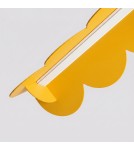Thoro Lampa wisząca BISCUIT 100 żółta LED 4000K TH.742