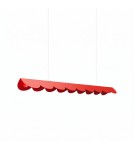 Thoro Lampa wisząca BISCUIT 100 czerwona LED 4000K TH.743
