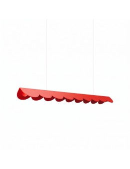 Thoro Lampa wisząca BISCUIT 100 czerwona LED 4000K TH.743