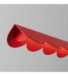 Thoro Lampa wisząca BISCUIT 100 czerwona LED 4000K TH.743