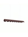 Thoro Lampa wisząca BISCUIT 100 brązowa LED 4000K TH.744