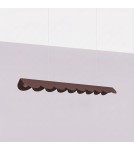 Thoro Lampa wisząca BISCUIT 100 brązowa LED 4000K TH.744