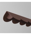Thoro Lampa wisząca BISCUIT 100 brązowa LED 4000K TH.744