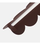 Thoro Lampa wisząca BISCUIT 100 brązowa LED 4000K TH.744