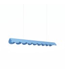 Thoro Lampa wisząca BISCUIT 100 błękitna LED 4000K TH.745