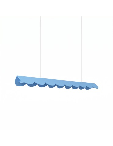 Thoro Lampa wisząca BISCUIT 100 błękitna LED 4000K TH.745