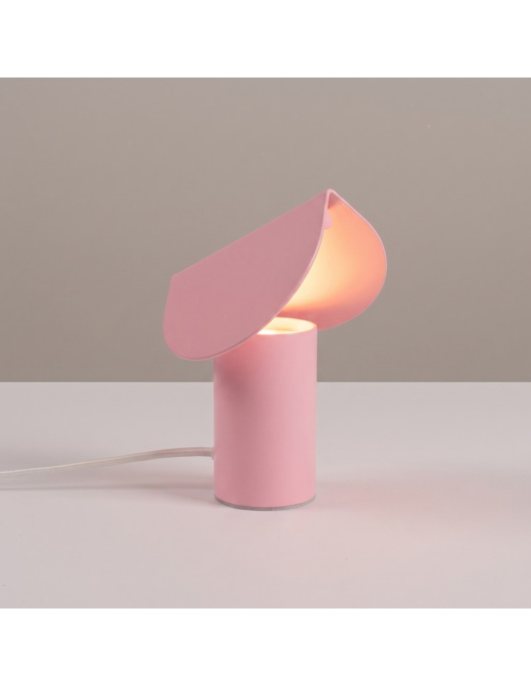 Thoro Lampa biurkowa BISCUIT różowa LED 3000K TH.746