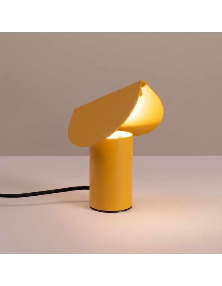 Thoro Lampa biurkowa BISCUIT żółta LED 3000K TH.748
