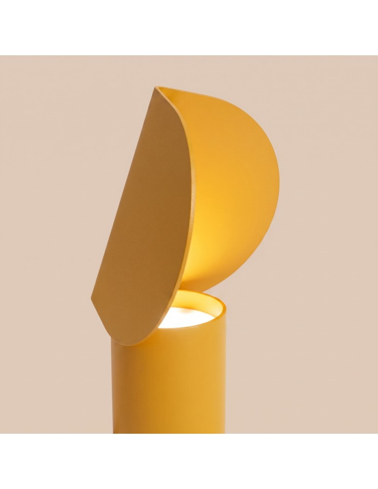 Thoro Lampa biurkowa BISCUIT żółta LED 3000K TH.748
