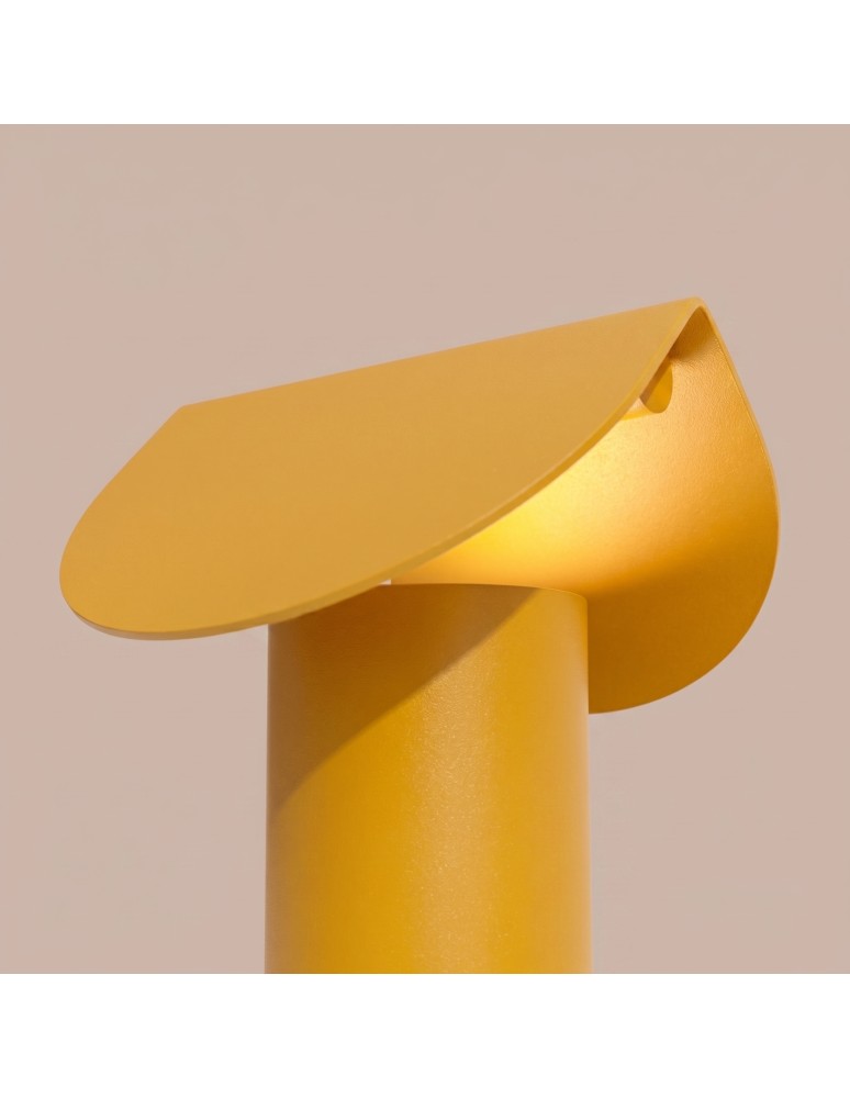 Thoro Lampa biurkowa BISCUIT żółta LED 3000K TH.748