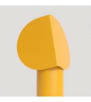 Thoro Lampa biurkowa BISCUIT żółta LED 3000K TH.748