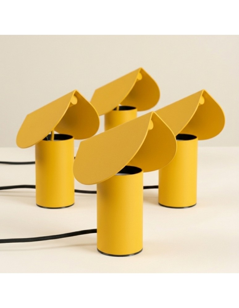 Thoro Lampa biurkowa BISCUIT żółta LED 3000K TH.748