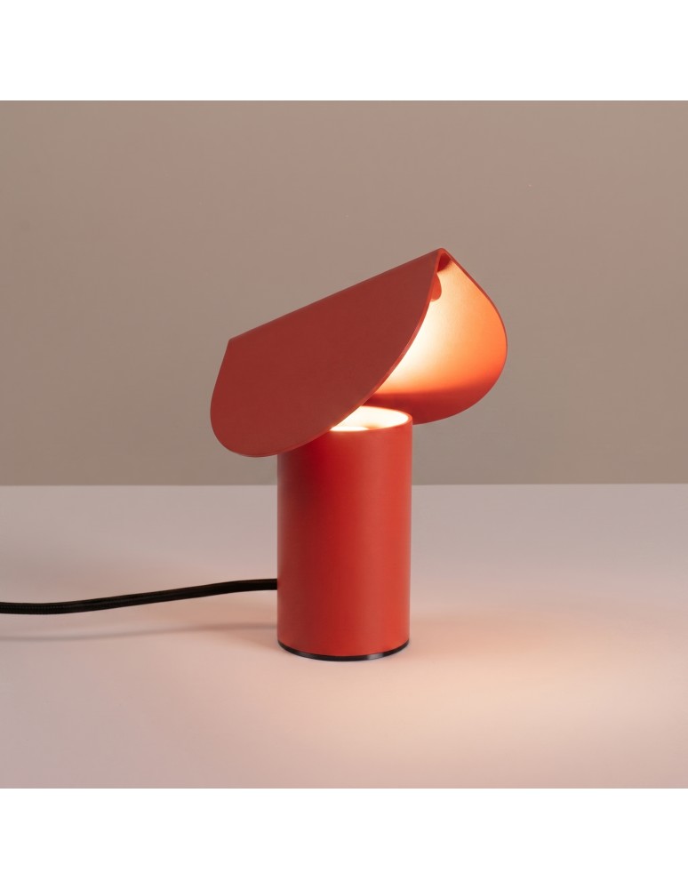 Thoro Lampa biurkowa BISCUIT czerwona LED 3000K TH.749