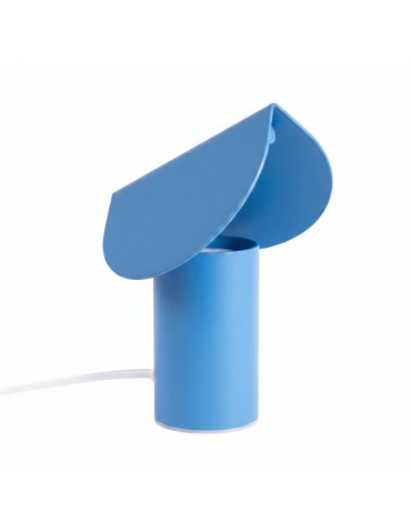 Thoro Lampa biurkowa BISCUIT błękitna LED 3000K TH.751