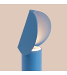 Thoro Lampa biurkowa BISCUIT błękitna LED 3000K TH.751